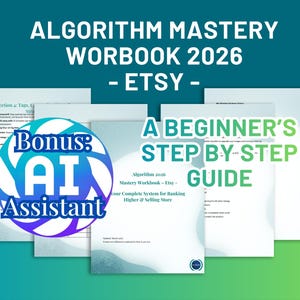 2026 Algoritmbehärskningsarbetsbok för SEO i butik – AI-sökoptimering och synlighetstillväxtplan i PDF-format