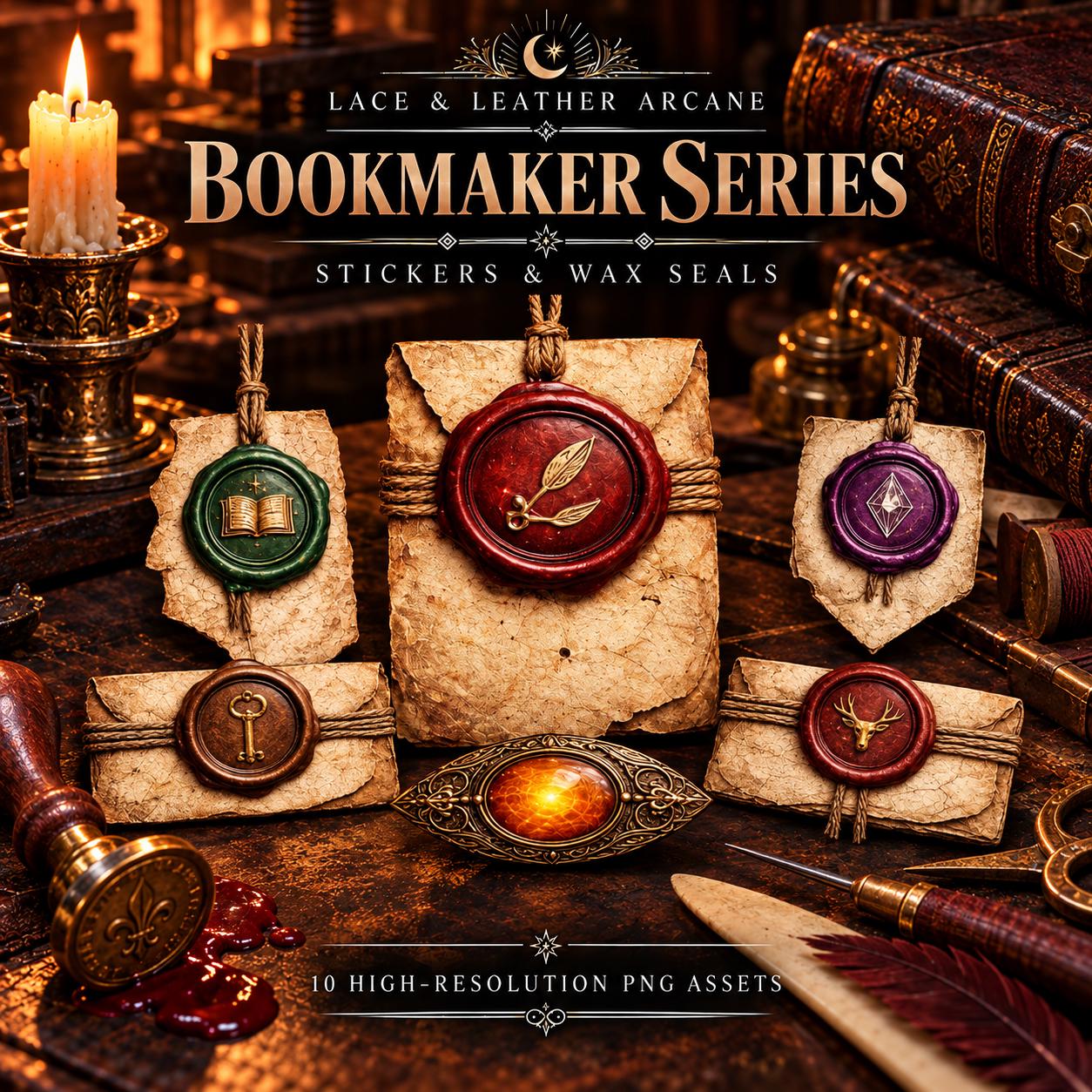 Old-World Bookmaker Stickers and Seals Vol. 1 cover
