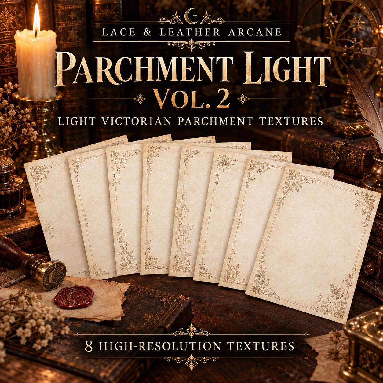 Parchment Light Vol. 2 new cover