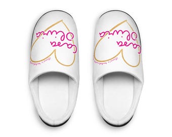 Personalized Bach Island Slippers | Bachelorette Party Favor for Reality TV Lovers | Custom Name Casa Theme Slippers