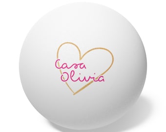 Custom Bach Island Ping Pong Balls | Bachelorette Party Games, Casa Theme Decor