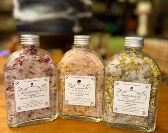 Badsalt, Spa, Avslappning, Sömn, Eteriska oljor, Presentgåvor, Gåva.