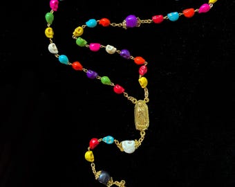 1 “Remembrance” Día de los Muertos/Our Lady of Guadalupe rosary