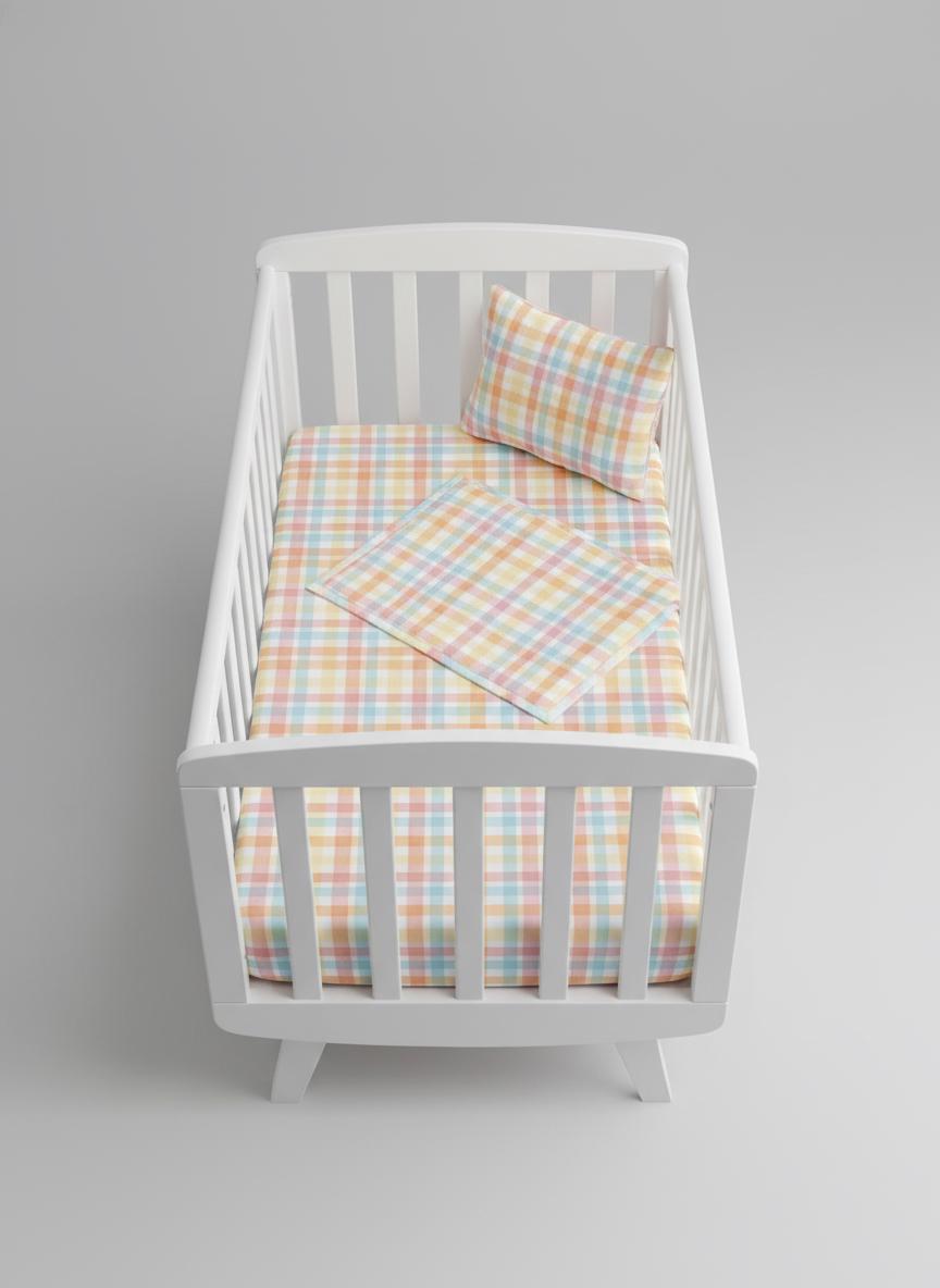 Pastel Rainbow Gingham Seamless Pattern - Watercolor Plaid Digital ...