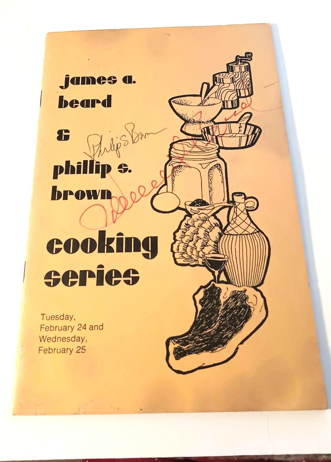 James A. Beard & Phillip S. Brown Cooking Series - Etsy