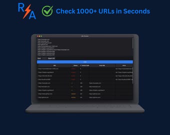 Bulk URL Checker | Broken Link Finder, SEO Tool (Digital Download)