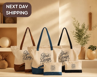 Custom Artwork Upload Tote, Personalized Photo Bag, Business Logo Tote, Custom Text Gift Bag, Company Branding Tote, Corporate Giveaway Bag