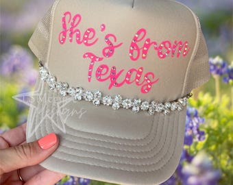 She’s From Texas Trucker Hat