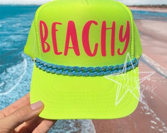 Neon Summer Trucker Hats