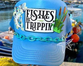 Fishes Be Trippin Trucker Hat