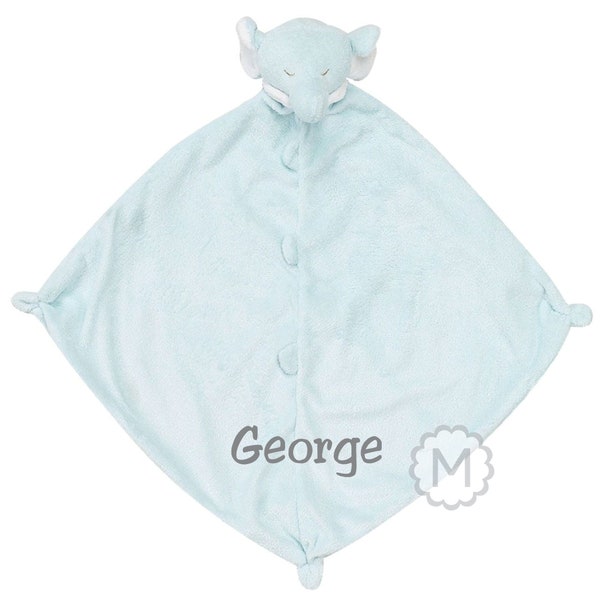 Blue Elephant Lovie Etsy