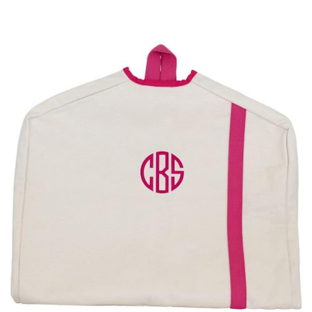 Monogrammed Garment Bag / Costume Bag / Personalized Bag / 