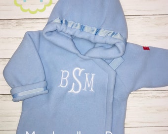infant hooded fleece jacket
