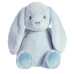 Personalized Dewey Sky Blue Bunny Stuffed Animal