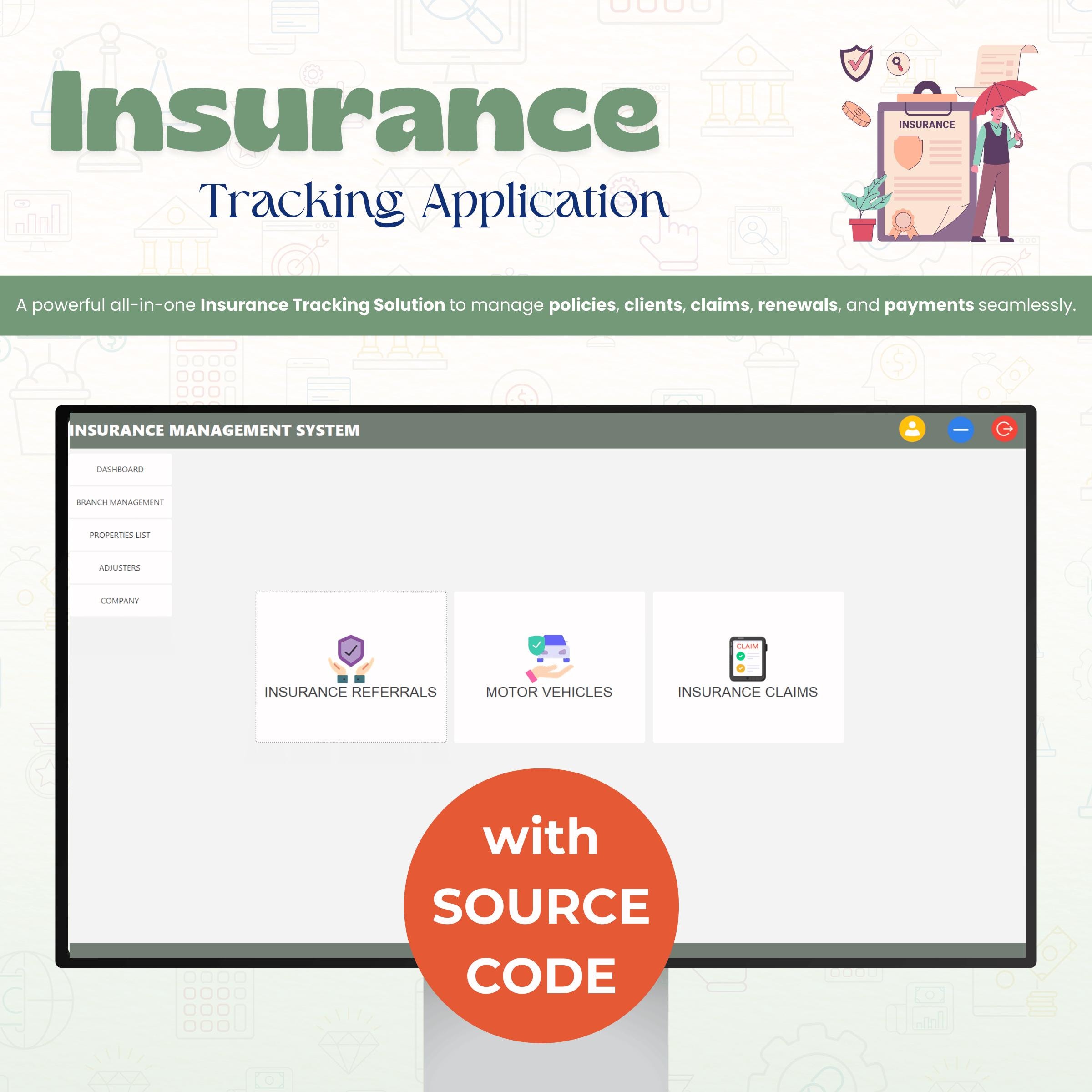 Insurance Policy Management Software With CRM | Claims, Renewals ...