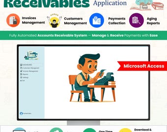 CRM de seguimiento de cuentas por cobrar y facturas / Seguimiento de pagos, informes de antigüedad de clientes y pagos parciales / Alternativa a Excel