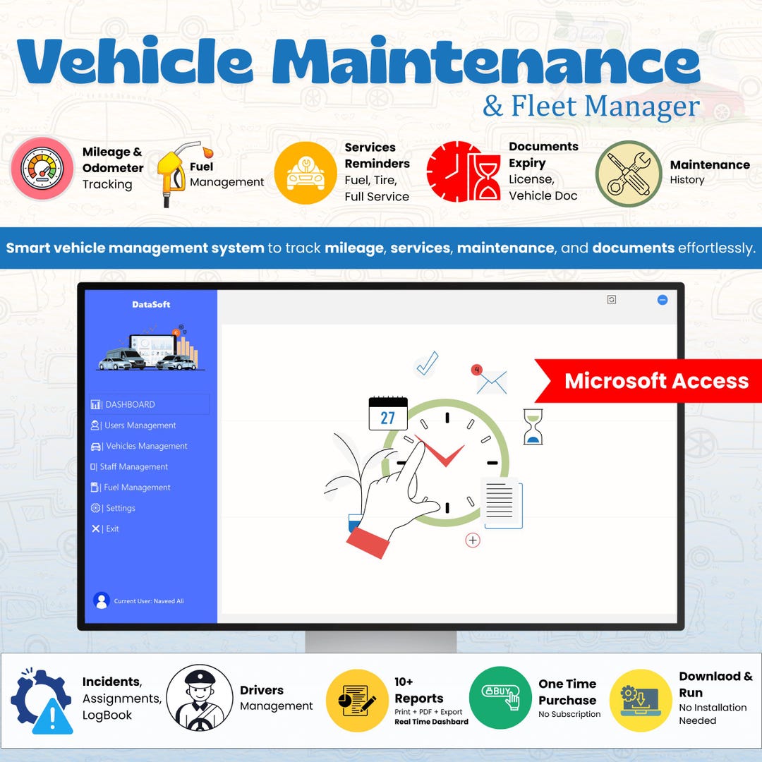 Vehicle & Fleet Management Software | Fuel, Maintenance and Mileage ...