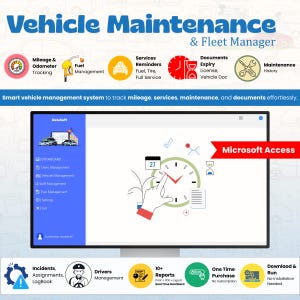 Voertuig- en wagenparkbeheersoftware | Excel-alternatief voor brandstof-, onderhouds- en kilometerteller