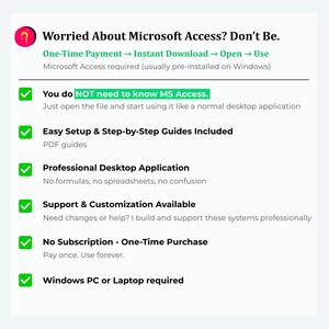 Generador de facturas de compraventa de automóviles y vehículos / Plantilla de contrato de compraventa de automóviles / PDF imprimible y editable en MS Access imagen 2
