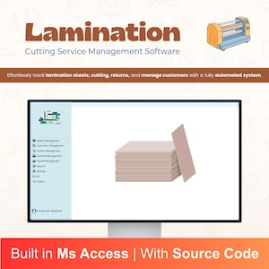 Lamination Sheet Cutting & Woodworking Business Software | CRM, Invoicing and Payroll System
