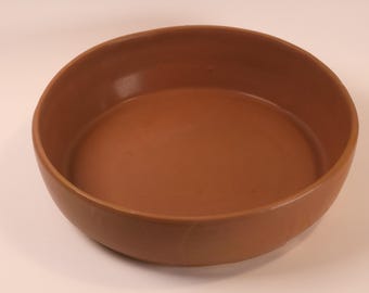 Handmade Ceramic Serving Bowl | Wheel Thrown Stoneware Bowl - Etsy