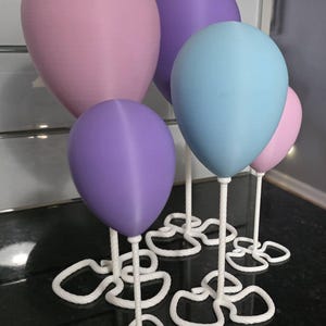 3D-utskrivna fristående ballonger