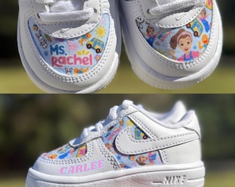 Ms. Rachel Custom Birthday Shoes