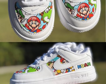 Super Mario Custom Geburtstagsschuhe