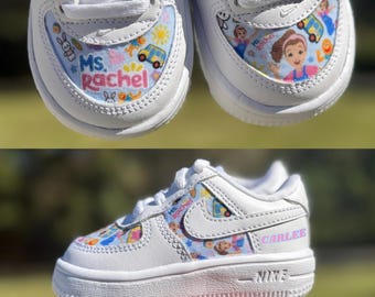 Ms. Rachel kundenspezifische Geburtstags-Schuhe