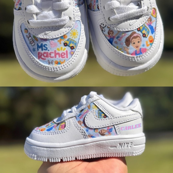 Ms. Rachel Custom Birthday Shoes