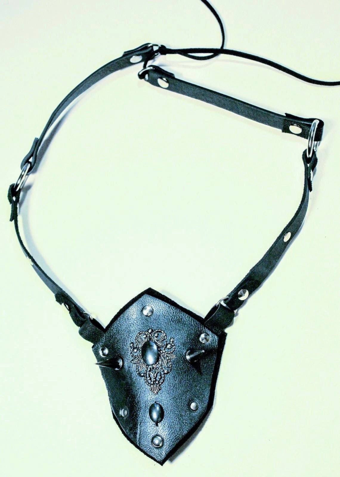 Woman's spiked chastity belt | Etsy