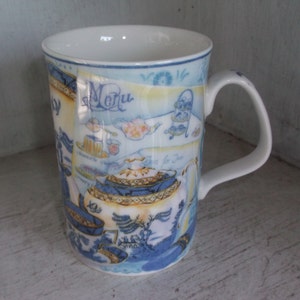 Royal Doulton cada día por la tarde té Philippa Mitchell diseñado, taza, taza