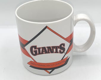 Vintage Russ San Francisco Giants MLB Baseball Becher Tasse 10 oz Korea