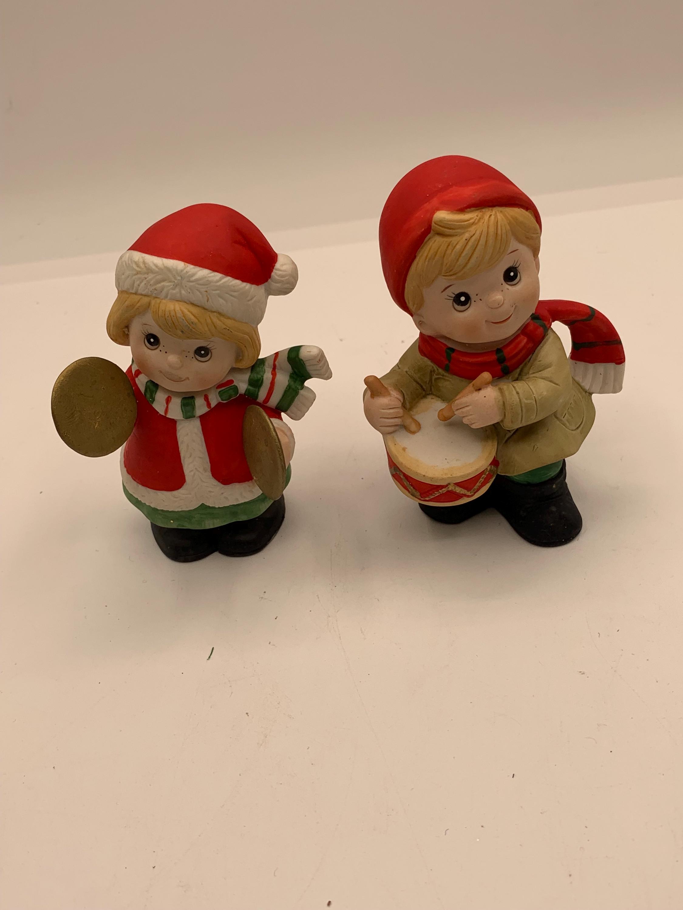 Musical Drummer Boy Figurine - Etsy