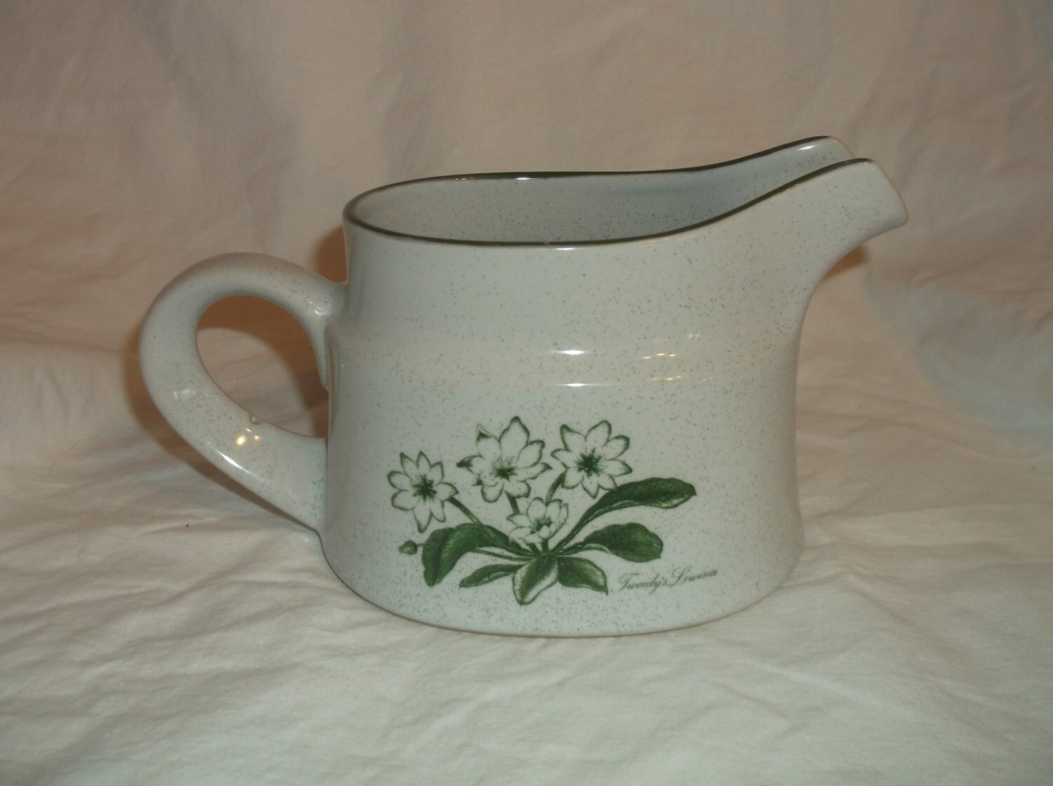 Noritake Stoneware Mountain Flowers Gravy Boat Vintage Japan 8343 Etsy