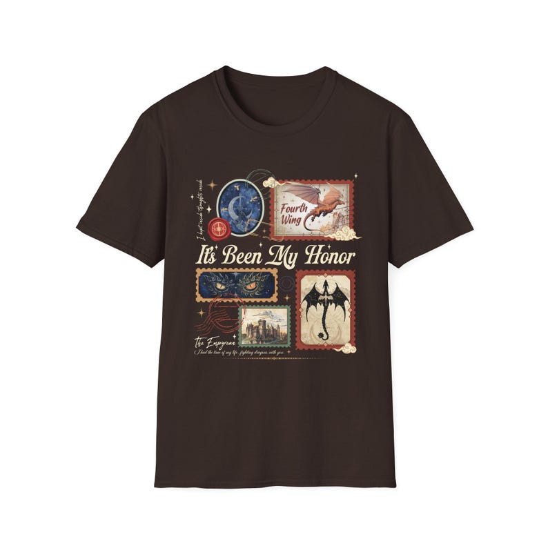 It's been my eer T-shirt | Uniseks T-shirt Fourth Wing Bookish geïnspireerd afbeelding 6