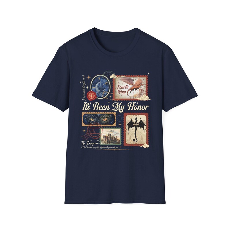 It's been my eer T-shirt | Uniseks T-shirt Fourth Wing Bookish geïnspireerd afbeelding 9