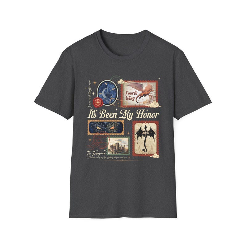 It's been my eer T-shirt | Uniseks T-shirt Fourth Wing Bookish geïnspireerd afbeelding 8