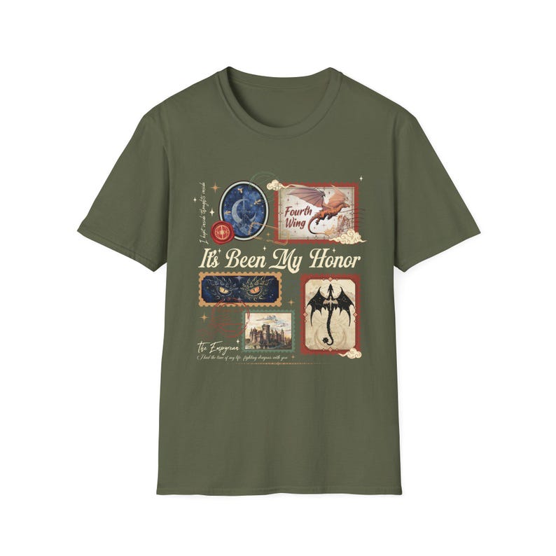 It's been my eer T-shirt | Uniseks T-shirt Fourth Wing Bookish geïnspireerd afbeelding 7