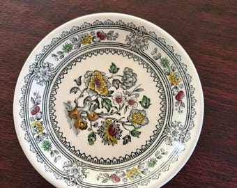 vintage 1950s Wood and Sons Dorset Mini Plate