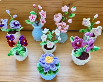 Forever Flowers: Precious crocheted flower arrangements for mom, grandma, sister, daughter, girlfriend, besties, neighbors.