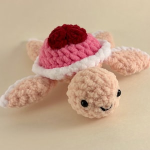 Beloved Crochet Plushies (Bear, Cat, Caterpillar, Puppy, Kitten, Pink Bee, Heart Keychain, Floppy-ear Bunny & Bunny holding rose) image 10