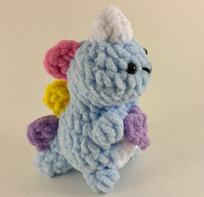 Beloved Crochet Plushies (Bear, Cat, Caterpillar, Puppy, Kitten, Pink Bee, Heart Keychain, Floppy-ear Bunny & Bunny holding rose) image 8