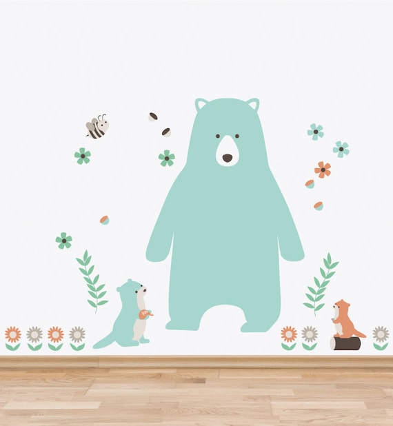 nursery wall stickers animals