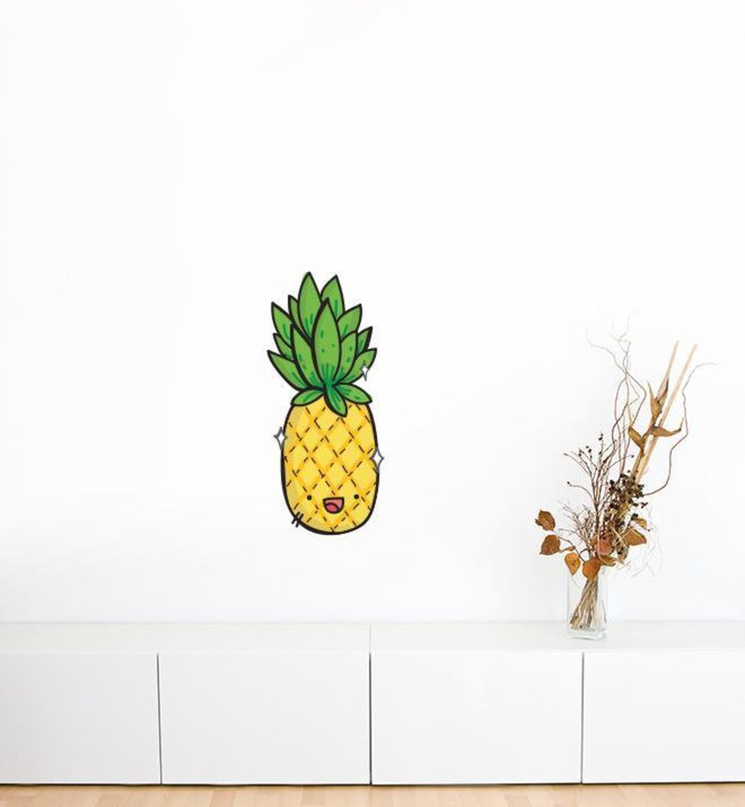 Delicious Pineapple Wall Sticker Decal | Kids Wall Stickers, Animals ...