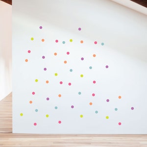 Gelato Dots (Collection Of 59) Wall Sticker Decal | Pattern, Wall Art, Girls Room, Boys Room, Nursery Decal, Wall Decals, Kids Room Patterns