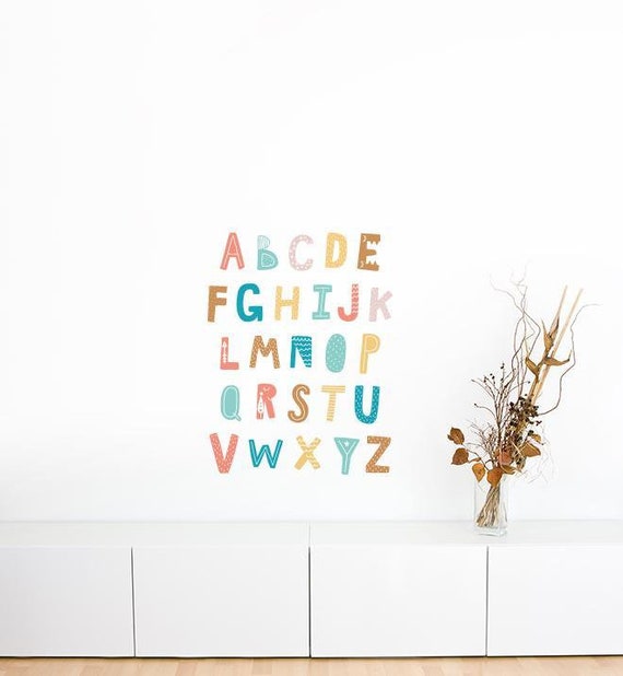 Alphabet Wall Decal