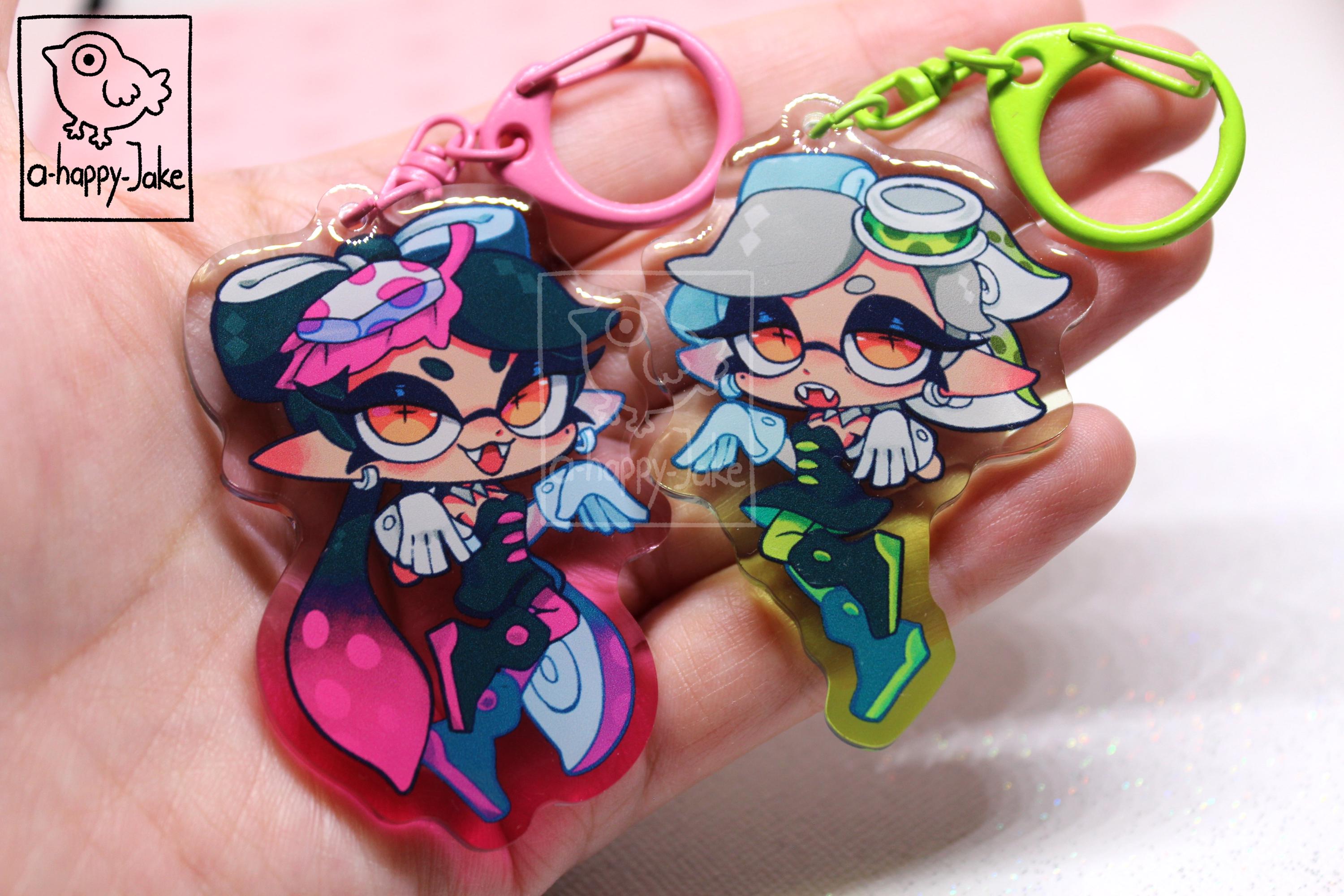 Splatoon 3 keychains - Etsy 日本