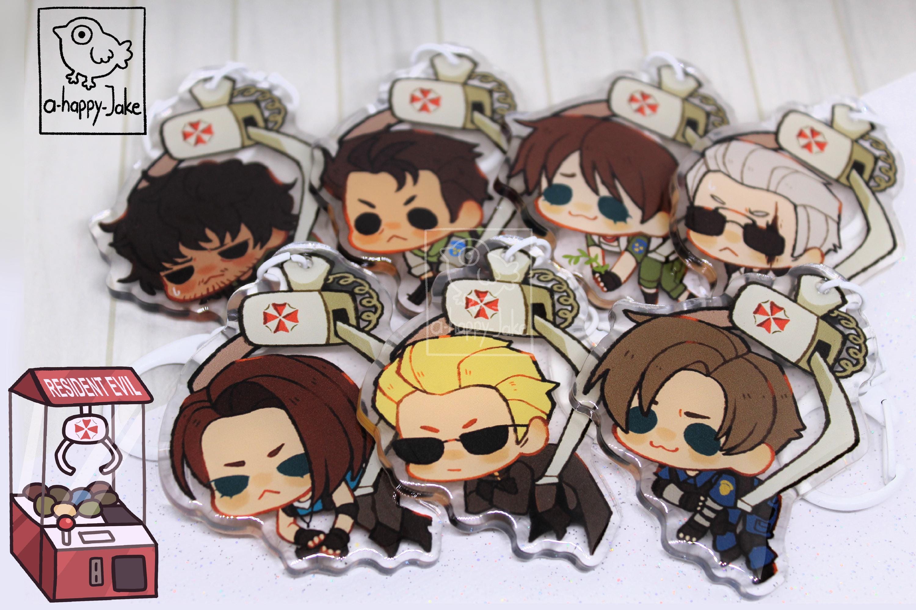 Resident Evil Acrylic Keychain - Etsy