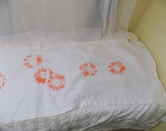 Sunflower Stamped Table Runner